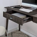 Bureau d'écriture moderne avec tiroir et hub USB pour bureau à domicile