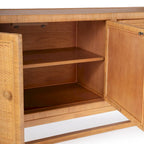 Buffet à quatre portes de 76 pouces